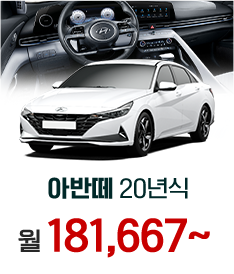 아반떼 20년식