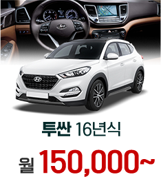 투싼 16년식